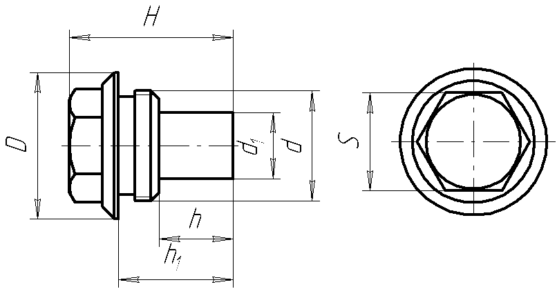 Уловители магнитные (сепараторы) С43-11, С43-12, С43-13 - рисунок 3